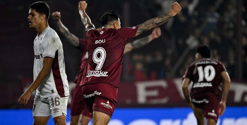 Con gol agónico de Marcelino Moreno, Lanús ganó la ida ante Fluminense