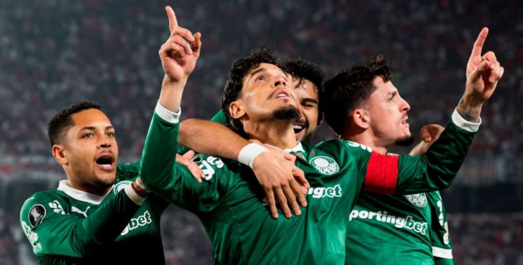 Palmeiras sufre pero derrota a River por 2-1 y se define todo en Allianz Parque