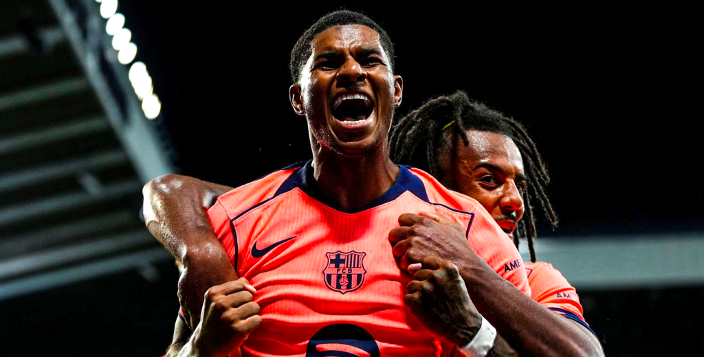 Con Rashford como salvador: FC Barcelona derrotó al Newcastle en Inglaterra