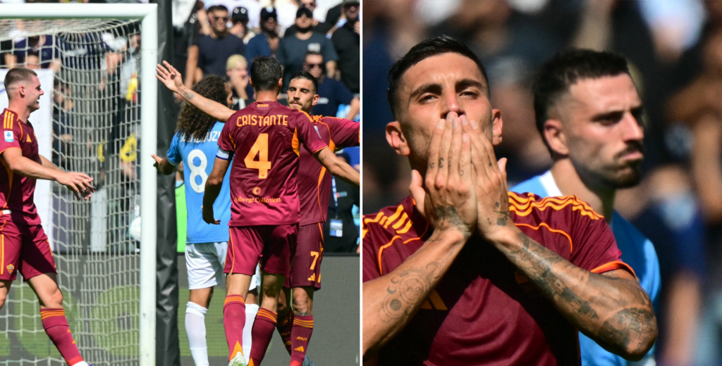 Nuno Tavares se equivocó, Pellegrini hizo el gol y Roma le ganó el clásico a Lazio