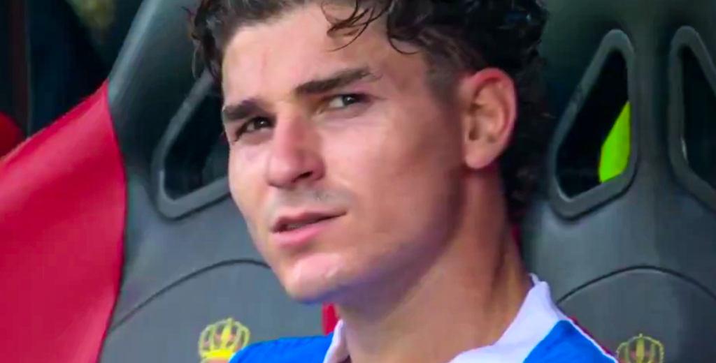 Cholo Simeone sacó a Julián Álvarez y lo fulminó ante las cámaras