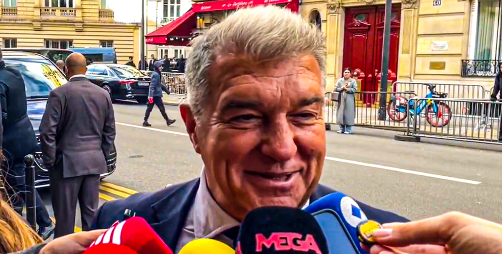 Joan Laporta asisti&oacute; al Bal&oacute;n de Oro y liquid&oacute; al Real Madrid: "Yo respeto a..."