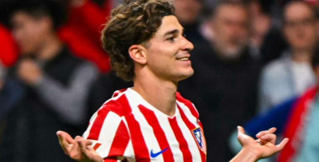 Julián Álvarez salvó al Atlético: marcó un hat-trick para el 3-2 ante Rayo Vallecano