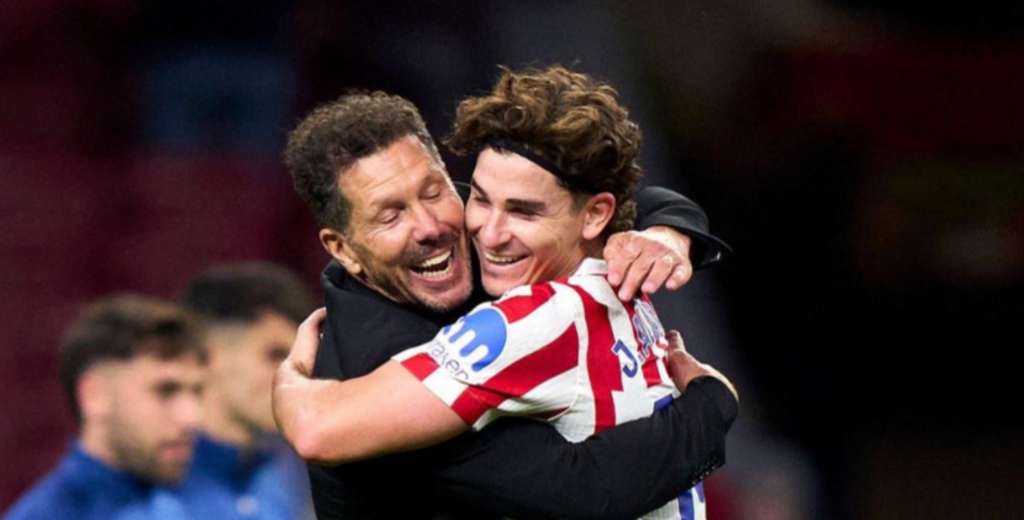 Tras la pol&eacute;mica con Juli&aacute;n, el Cholo calma los &aacute;nimos: "es el mejor que tenemos"