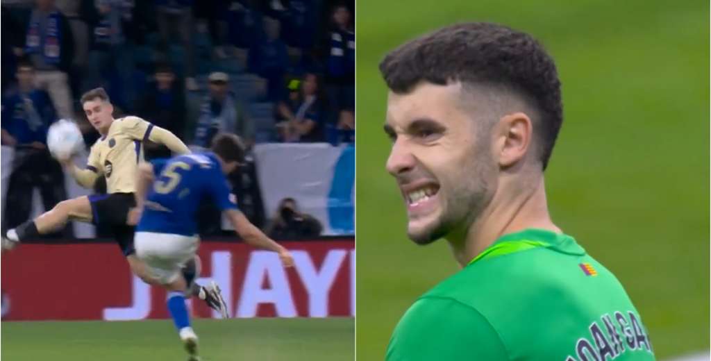 Joan García y un grave error: salió a cortar, se equivocó en el pase y lo pagó caro