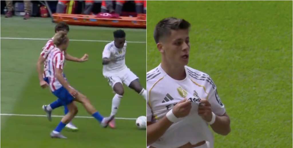 Esto es inventar un golazo: Vinicius hizo una genialidad y lo dejó solo a Arda Guler