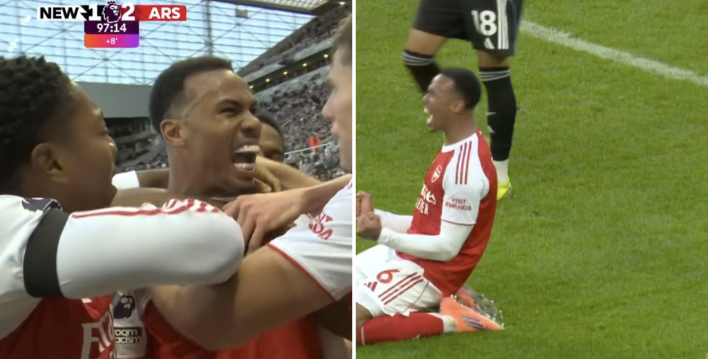 Minuto 96 y Arsenal FC empataba con Newcastle: Gabriel lo ganó en la última jugada