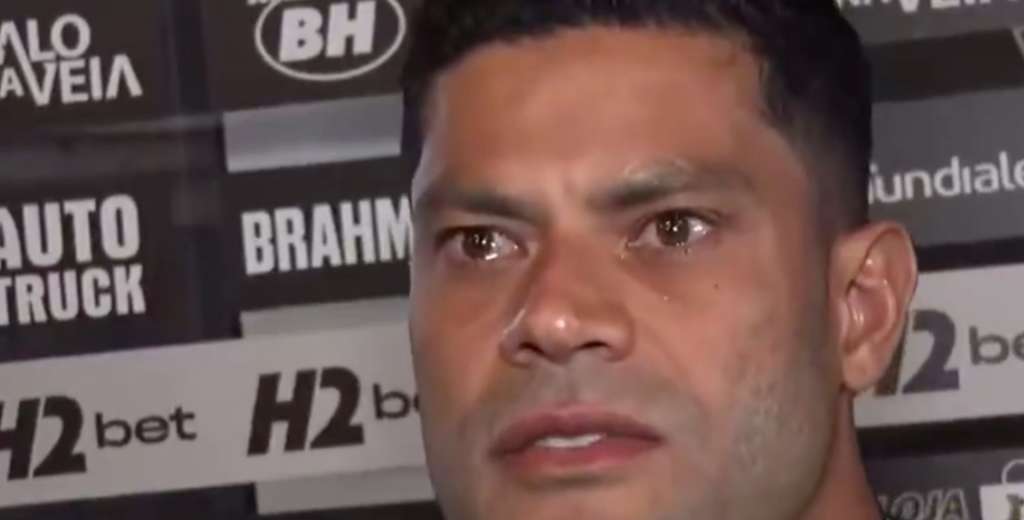 Hulk fue amonestado siendo suplente, se largó a llorar y estalló: "Yo no puedo..."