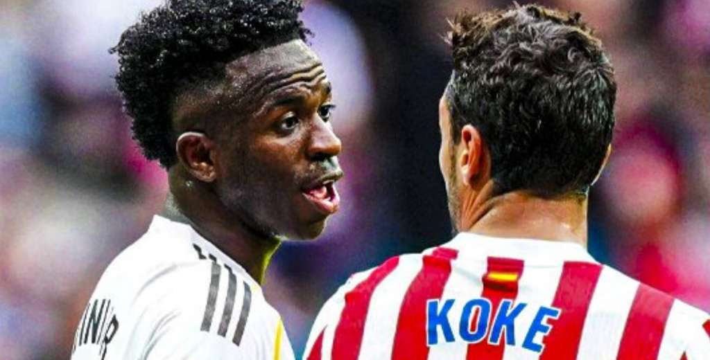 Vinicius le gritó a Koke que era un llorón y tuvo la peor respuesta: "Es mejor que tú..."