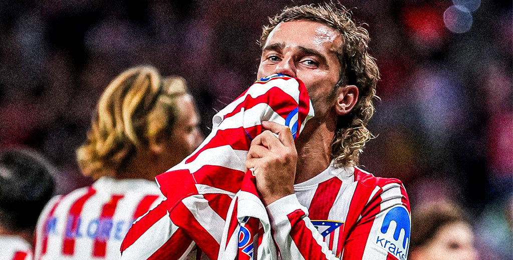 Atlético de Madrid hizo todo bien y goleó al Frankfurt en la Champions League