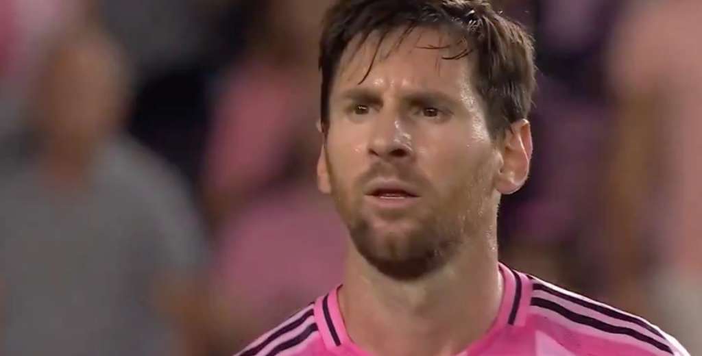 Inter Miami fue goleado y Messi quedó en llamas: no saludó a nadie y se fue solo