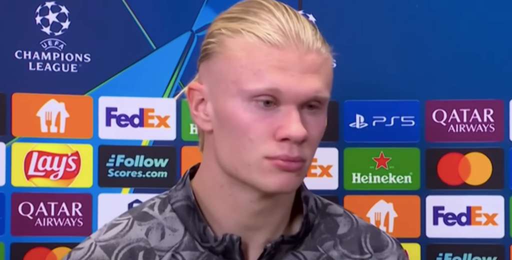 Haaland fue figura, despreció el premio y explotó: "Es indignante, no puede pasar..."