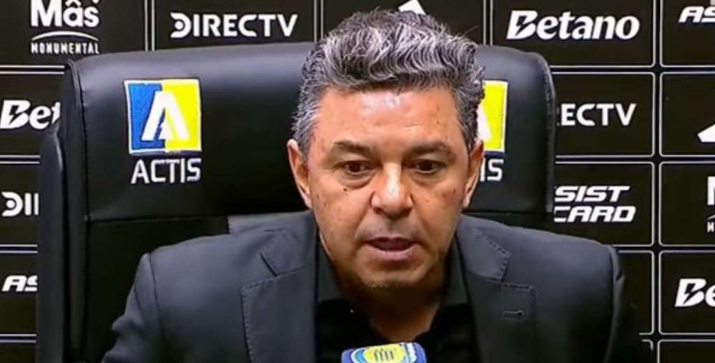 River perdió y Gallardo se fue de Rosario en llamas: "Siempre quedo solo, entonces..."