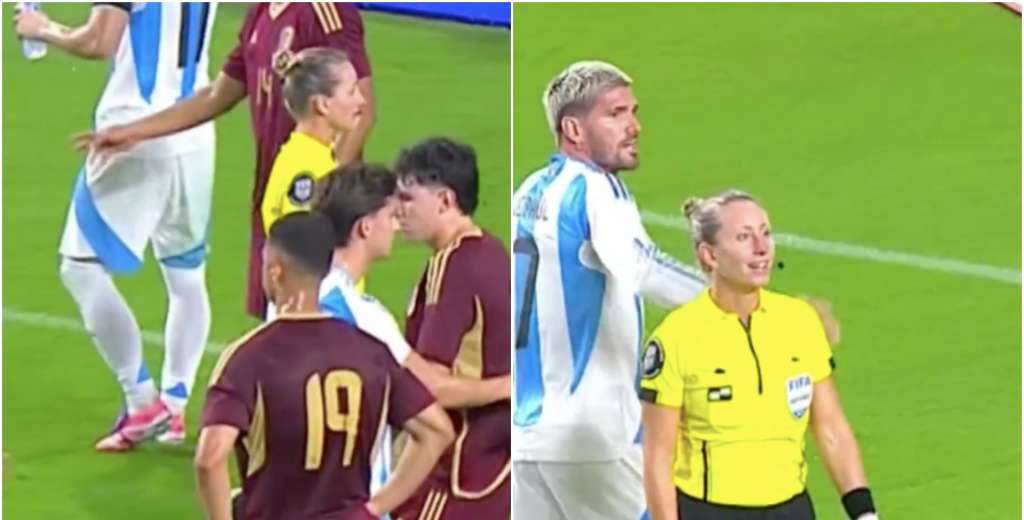 Era un amistoso, pero De Paul humilló a Mendoza e indignó a todos: "Vos estás..."