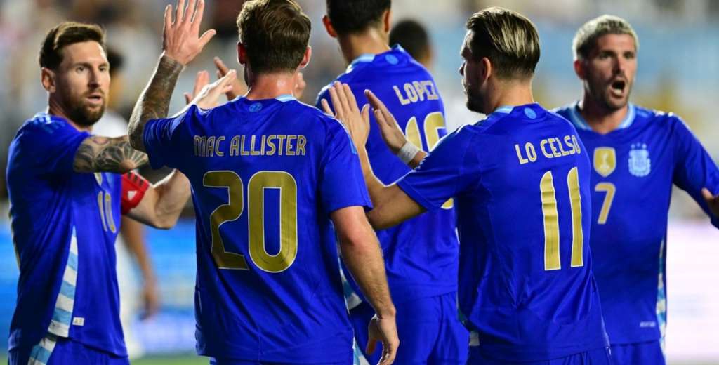 Argentina deja una goleada contra Puerto Rico en Miami: lo aplastó por 6-0...