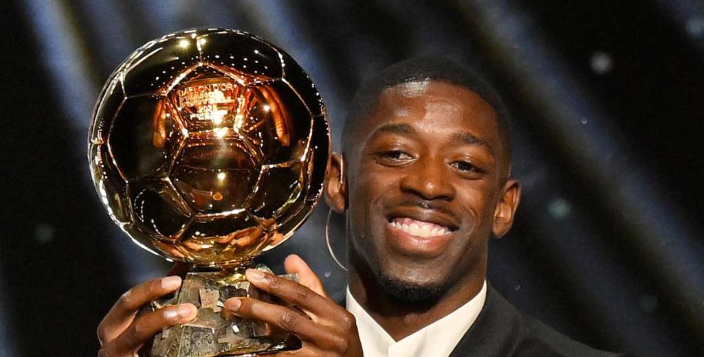 Dembélé no tiene arreglo: ganó el Balón de Oro y evalúa irse del Paris Saint Germain