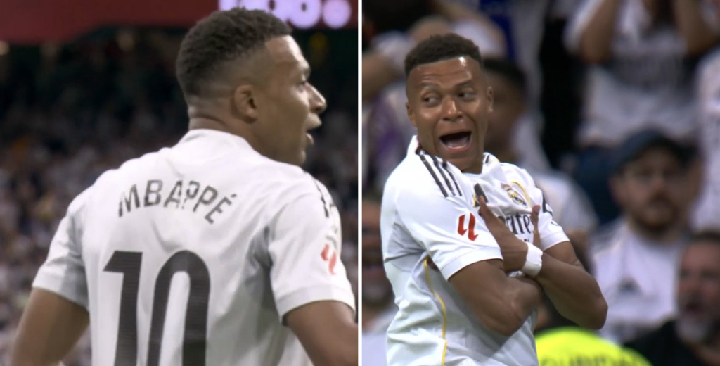 Pelota al vacío, remate letal y Mbappé le anotó un golazo al FC Barcelona