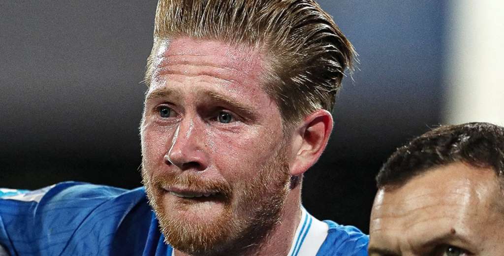 Y tras el penal, De Bruyne recibe la peor noticia: la impactante lesión que sufrió