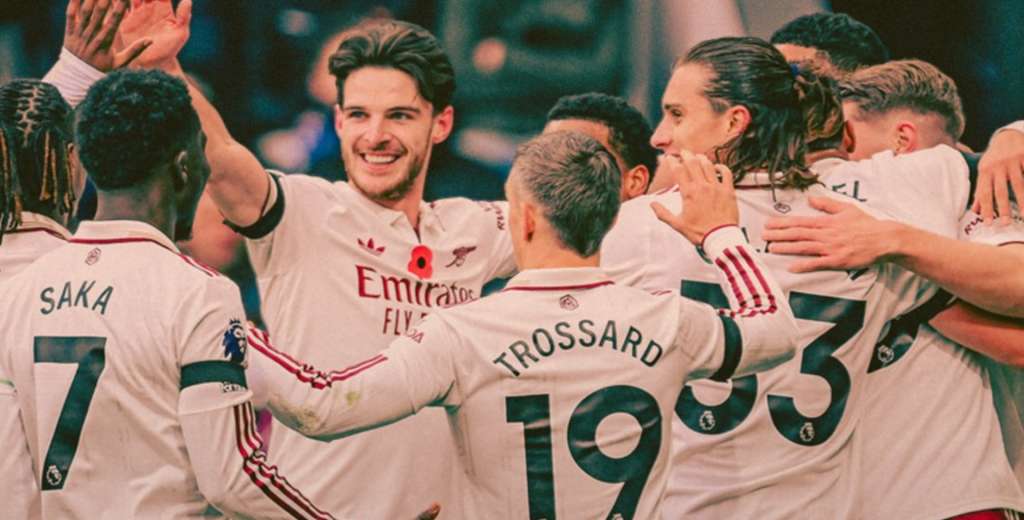 No hay quien frene al Arsenal: la marca espectacular que dejó ante Burnley...