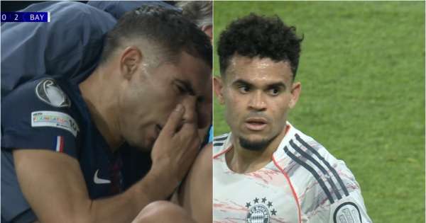 Lucho Díaz se lanzó con todo y destrozó a Hakimi: se fue llorando y sin  poder caminar - Bitbol