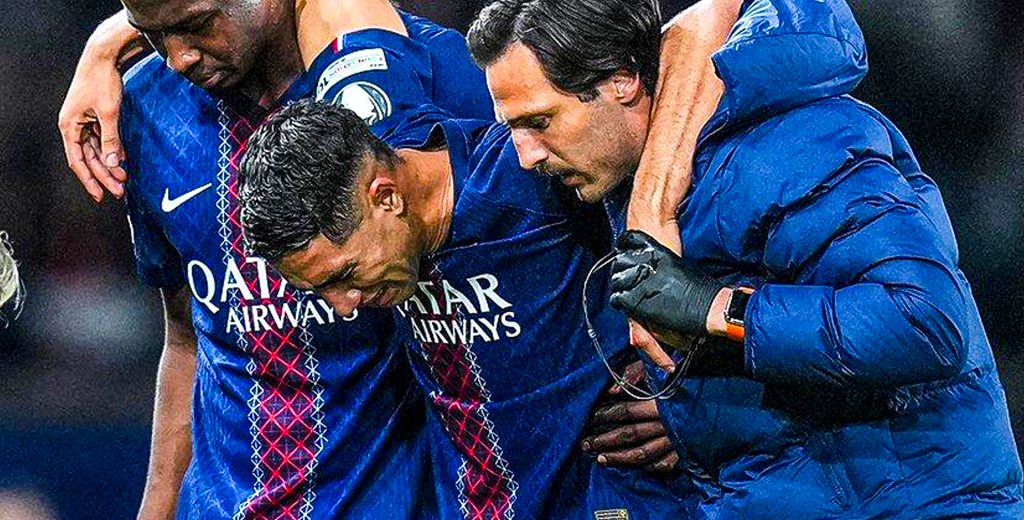 Luis Díaz lo hundió con su patada: Hakimi recibe la peor noticia de todas