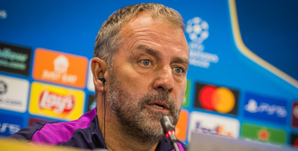 Lo dieron fuera de FC Barcelona y Hansi Flick estalló en conferencia: "Es basura..."