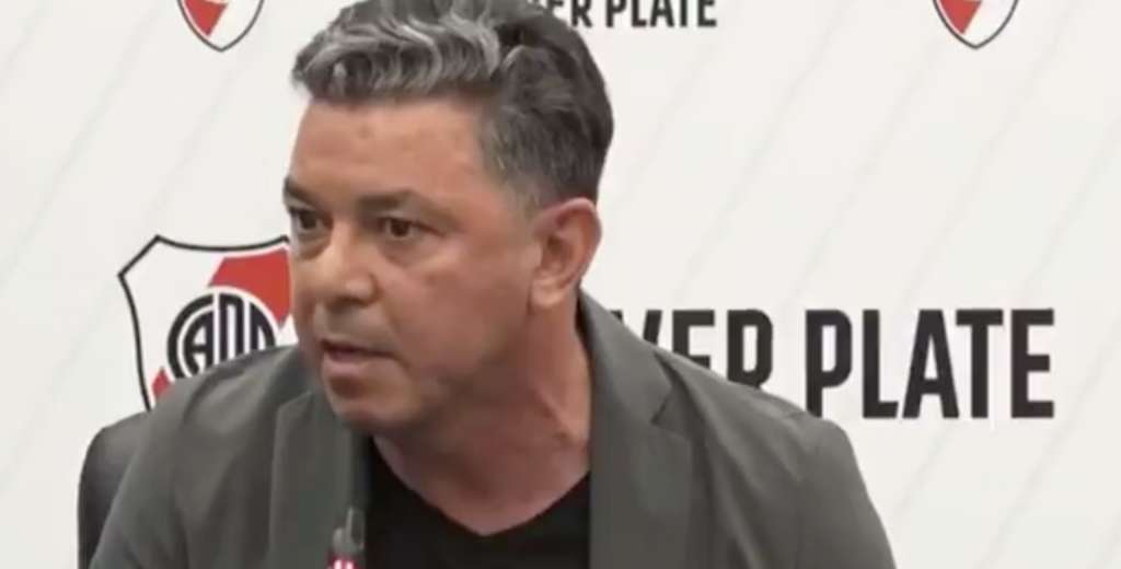 Gallardo seguirá al mando en River y dejó la bomba: "El que piensa eso, no sabe nada"