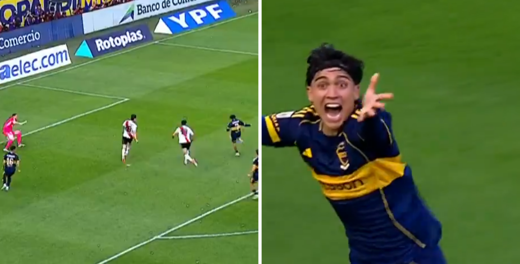 Boca empataba con River y se iban al entretiempo, pero Zeballos no perdonó...