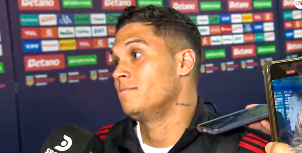 Juanfer Quintero estalló tras la derrota de River: "Nosotros no le hacemos la cama..."