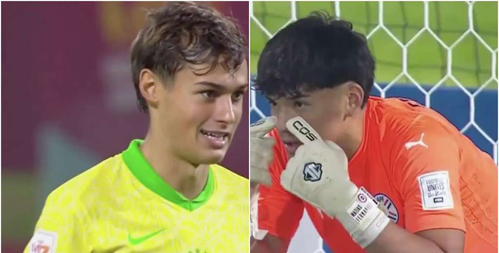 "M&iacute;rame a los ojos", grit&oacute; el arquero de Paraguay y Tiaguinho lo humill&oacute; ante todos