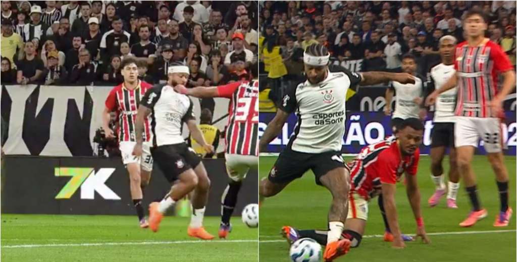 83 minutos, Depay hace el caño del año y hundió al Sao Paulo con un golazo