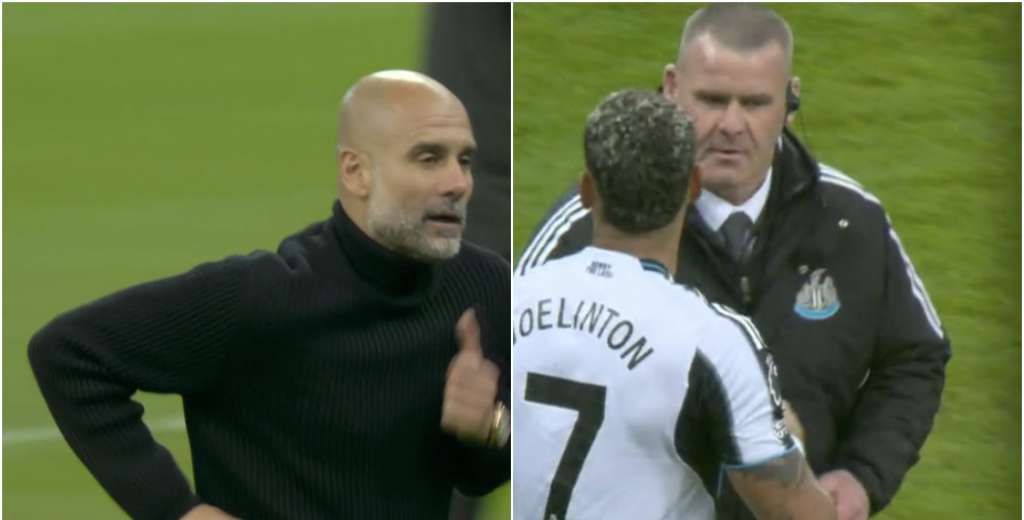 El City volvió a perder y Guardiola se descontroló: quiso pelearse con Joelinton