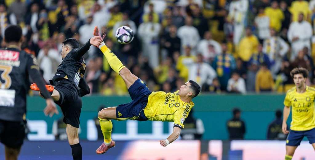 Cristiano Ronaldo está loco: con 40 años, una chilena mortal y un golazo increíble