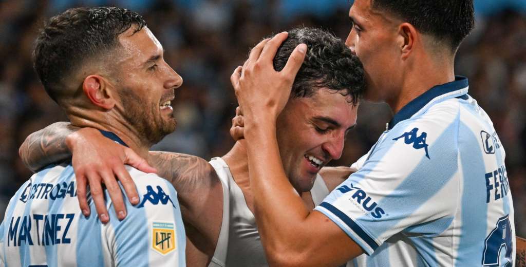 Histórico, épico: Racing le gana a River el mejor partido del año en Argentina