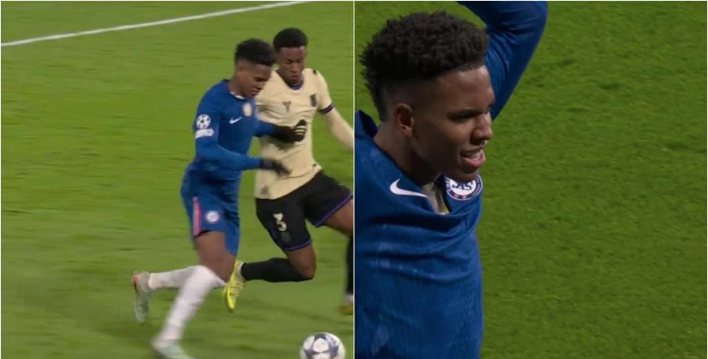 En la cara de Yamal: Estevao humilló a Cubarsí y le voló el arco al FC Barcelona