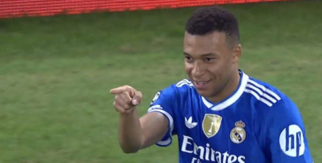 Mbappé es una máquina: Real Madrid perdía 1-0 e hizo tres goles en siete minutos