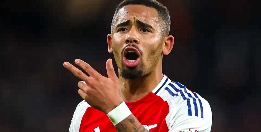 Arsenal FC quiere vender a Gabriel Jesús y desde Brasil lo quieren fichar
