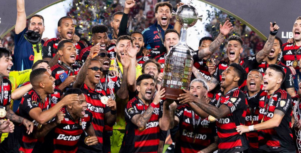 Flamengo gana la Copa Libertadores y se convierte en el más ganador de Brasil