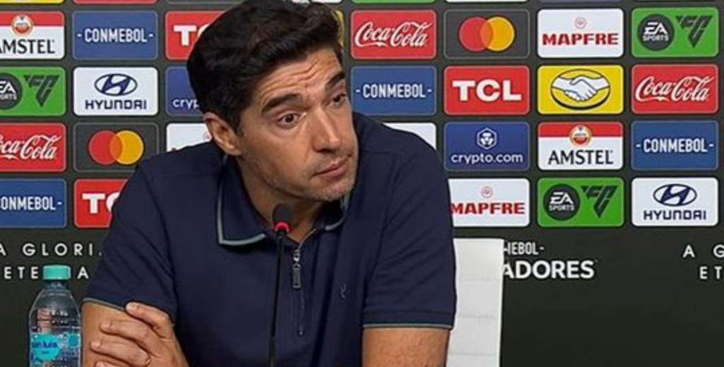 Abel Ferreira y una reflexión feroz sobre la patada de Erick Pulgar: "Es la verdad..."