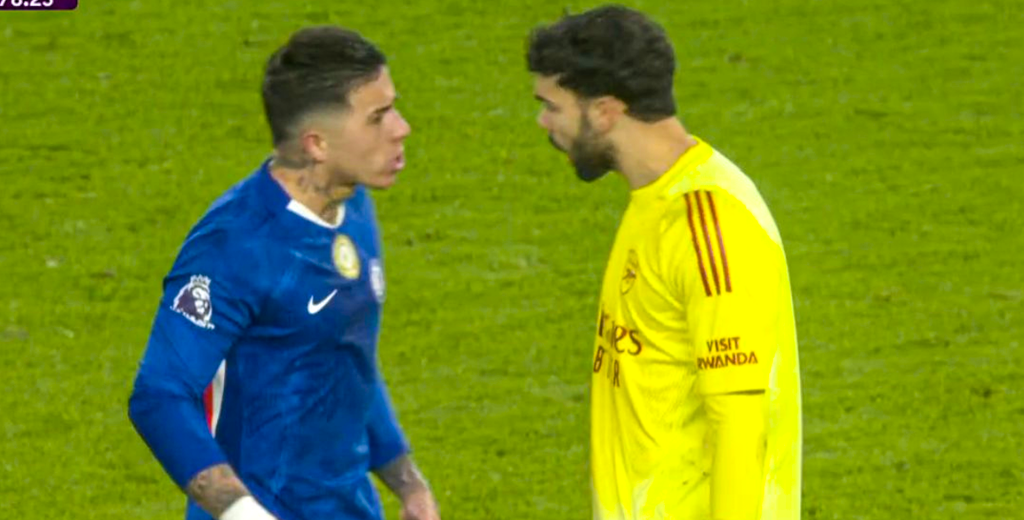 Enzo Fernández enloqueció, discutió con Raya y lo amenazó: "Te espero allá..."