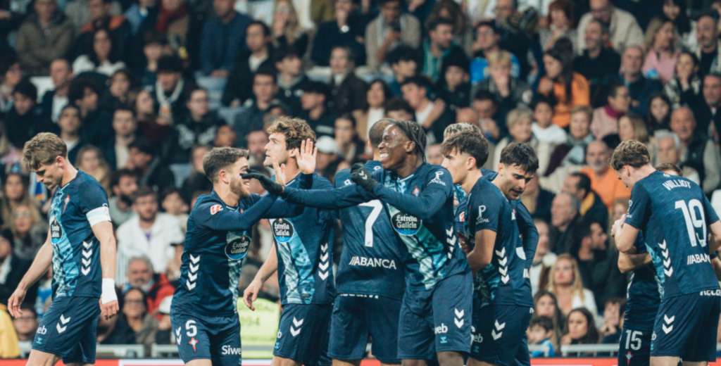 Celta de Vigo sorprendió al Real Madrid, que se aleja de la punta de La Liga