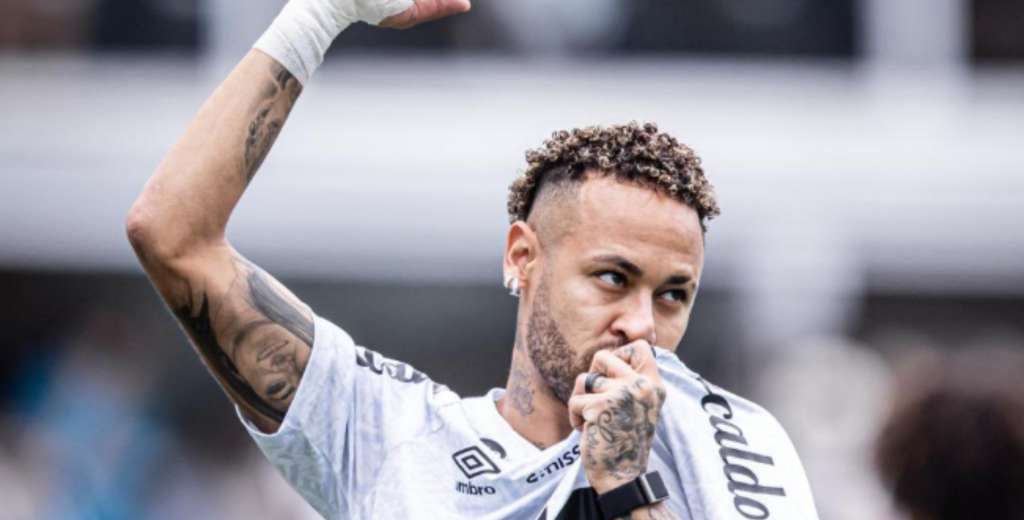Neymar bestia: Salv&oacute; al Santos del descenso y jugar&aacute; la Copa Sudamericana