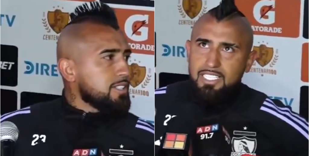 Colo Colo no entr&oacute; ni a la Sudamericana y Vidal explot&oacute;: "Es una verg&uuml;enza"