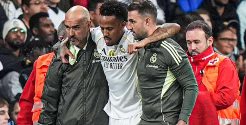 Noticia devastadora: Eder Militao se lesionó y estará fuera por 4 meses