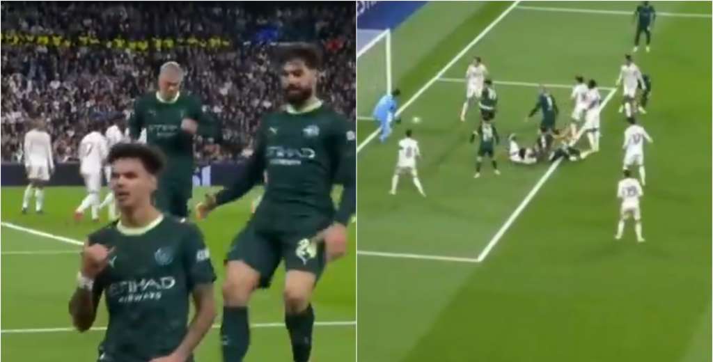 Courtois dio un rebote infantil y O'Reilly definió solo para el 1-1 del City