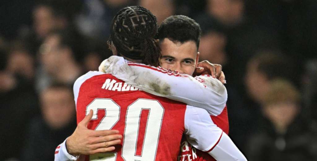 El Arsenal bailó al Brujas 3-0, sigue con su invicto y puntero en soledad