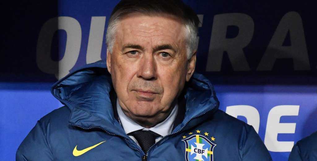 Ancelotti para rato: Brasil planea renovarle al italiano post Copa del Mundo...