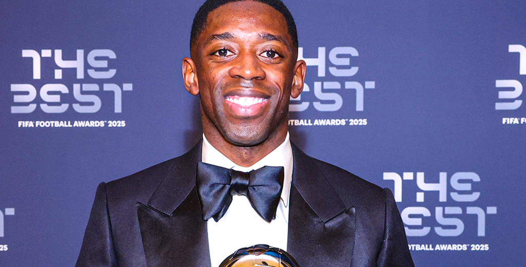 Y tras el Bal&oacute;n de Oro: Demb&eacute;l&eacute; le gan&oacute; a Yamal y se qued&oacute; con el The Best