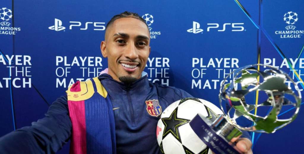 Raphinha qued&oacute; fuera del 11 ideal The Best y ella explot&oacute;: "&iquest;Juega al b&aacute;squet?"