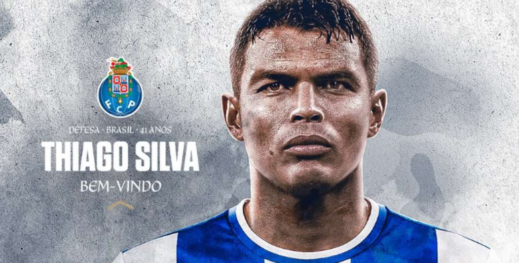 Cuando nadie lo esperaba: El Porto anunció el fichaje de Thiago Silva de 41 años